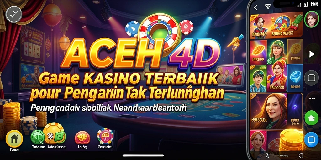 Tampilan gameplay Kasino menarik di ACEH4D yang siap menghibur.