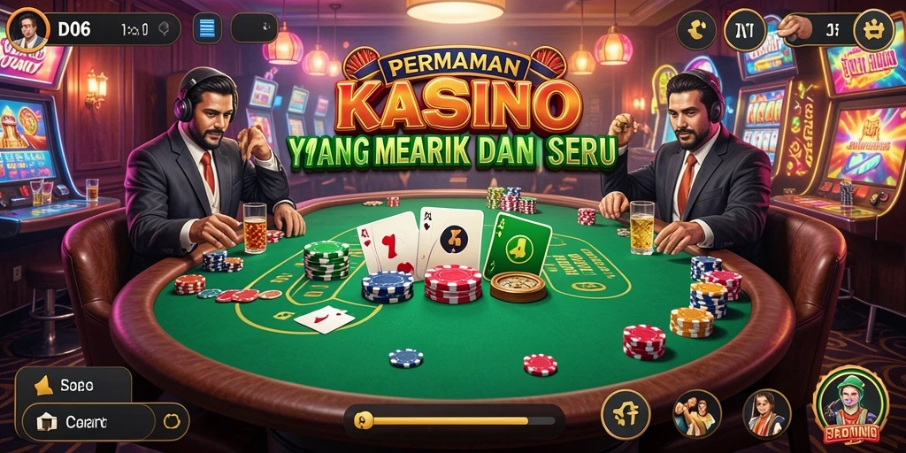 Tampilan gameplay yang mendebarkan di dalam D06.