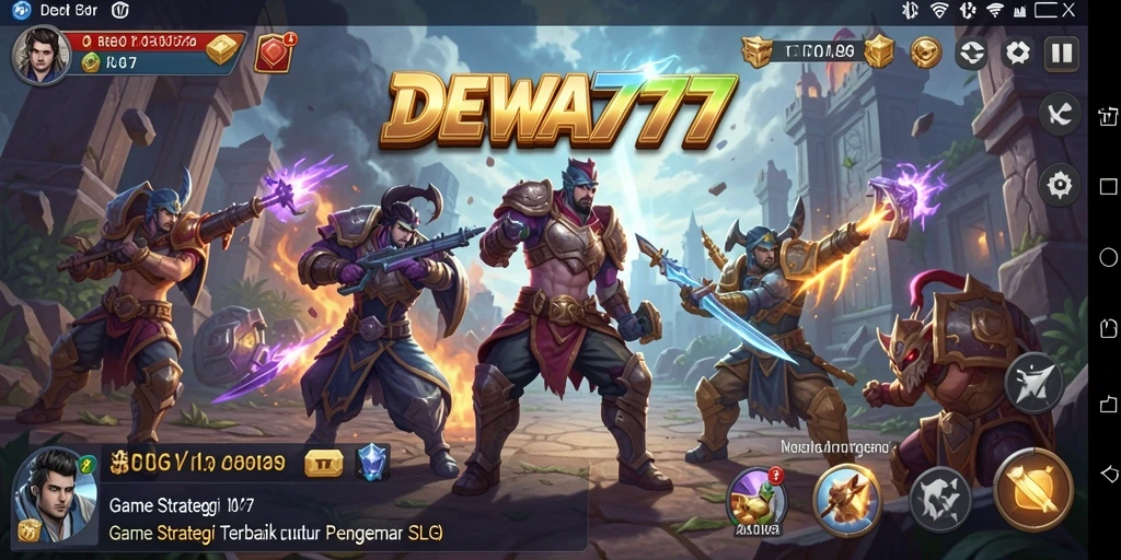 Tampilan gameplay menarik dari DEWA777 yang penuh strategi.