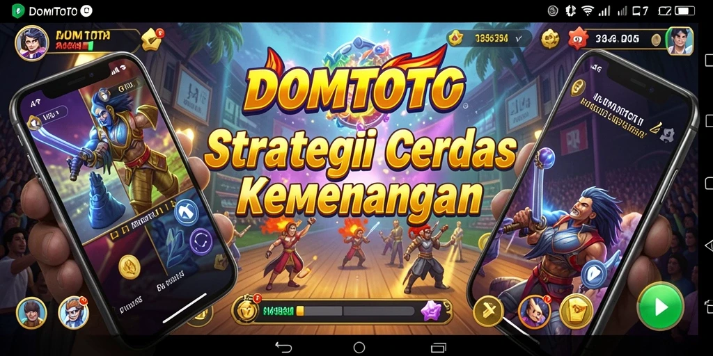 Tampilan gameplay menarik dari DOMTOTO yang penuh strategi.