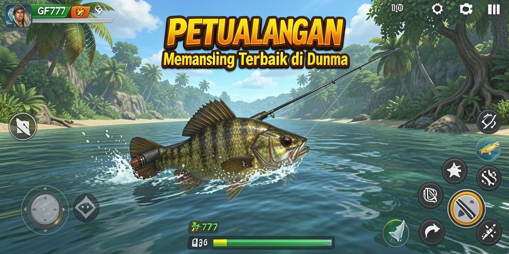 Screenshot menunjukkan gameplay seru yang memukau di GF777.