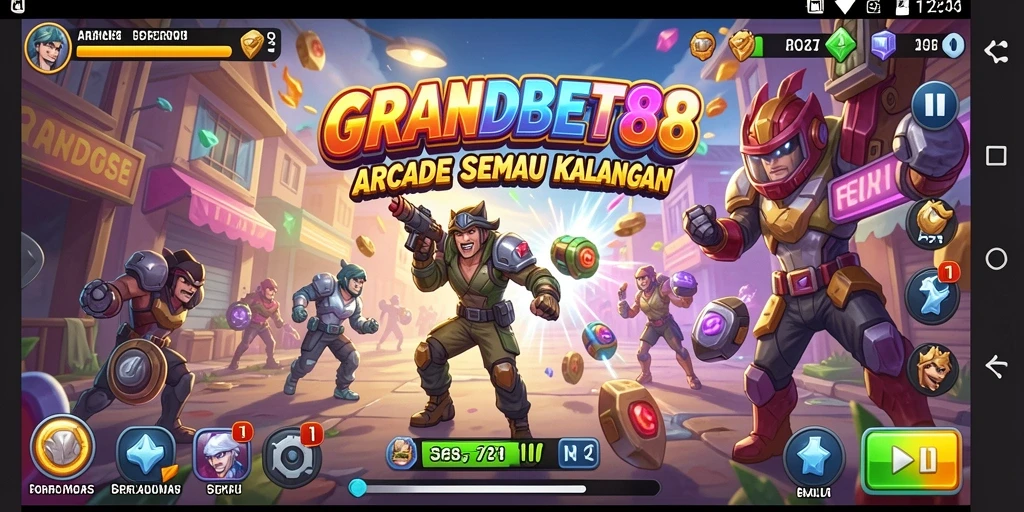 Screenshot gameplay menampilkan aksi seru di GRANDBET88.