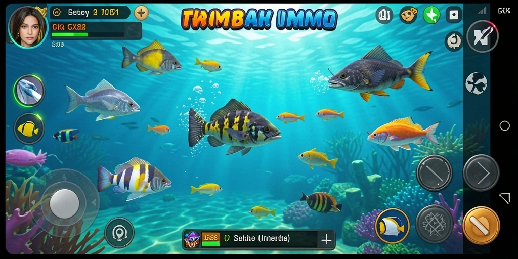 Screenshot gameplay GX88 menampilkan pengalaman Tembak Ikan yang seru.