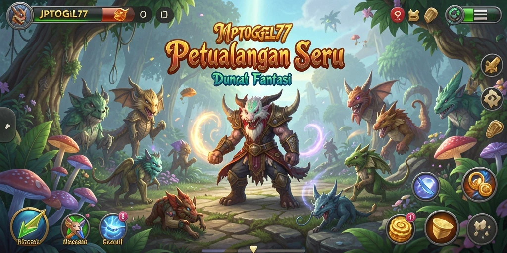 Screenshot gameplay penuh aksi di JPTOGEL77 yang menunjukkan petualangan mendebarkan.