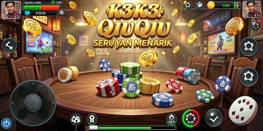 Tampilan gameplay K3K3 yang seru dan kompetitif.