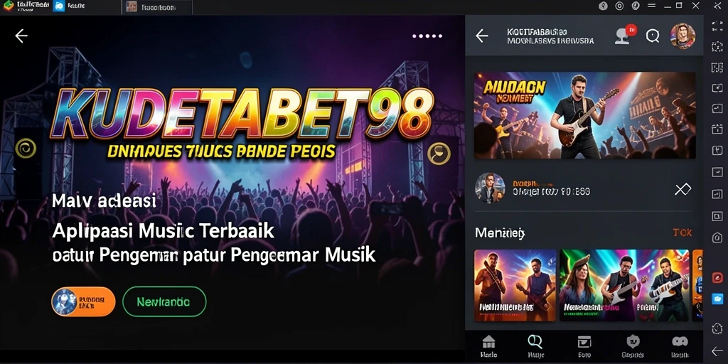 Tampilan gameplay KUDETABET98 yang menarik dengan berbagai pilihan musik.
