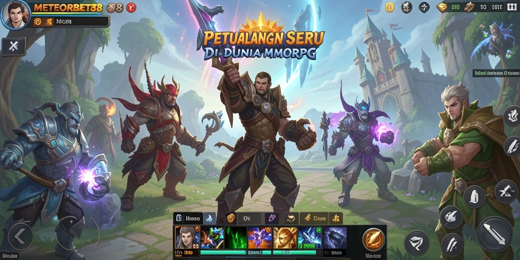 Gameplay seru di dunia <strong>METEORBET88</strong> yang penuh petualangan.