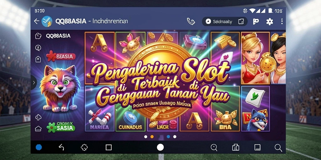 Tampilan gameplay slot QQ88ASIA yang menarik dan menghibur.