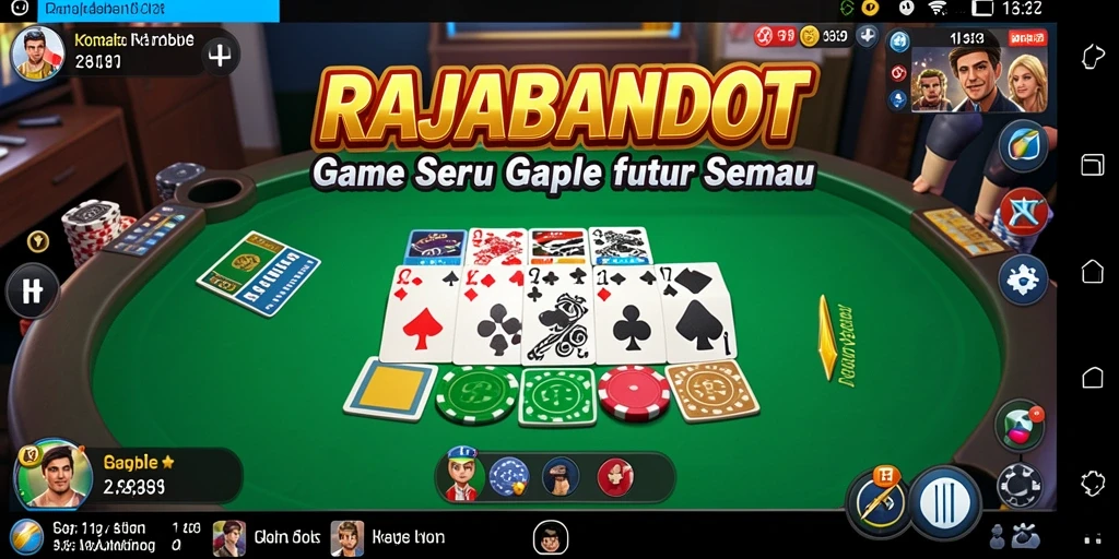 Tangkapan layar gameplay RAJABANDOT yang menggembirakan.