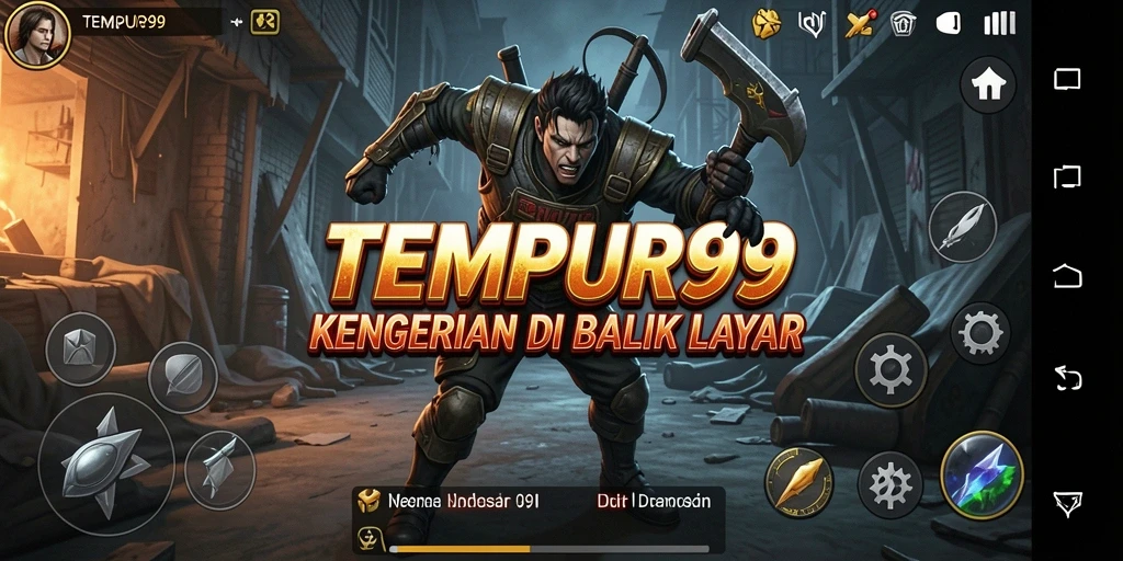 Gameplay TEMPUR99 menyoroti suasana mencekam dan ketegangan yang mendebarkan.